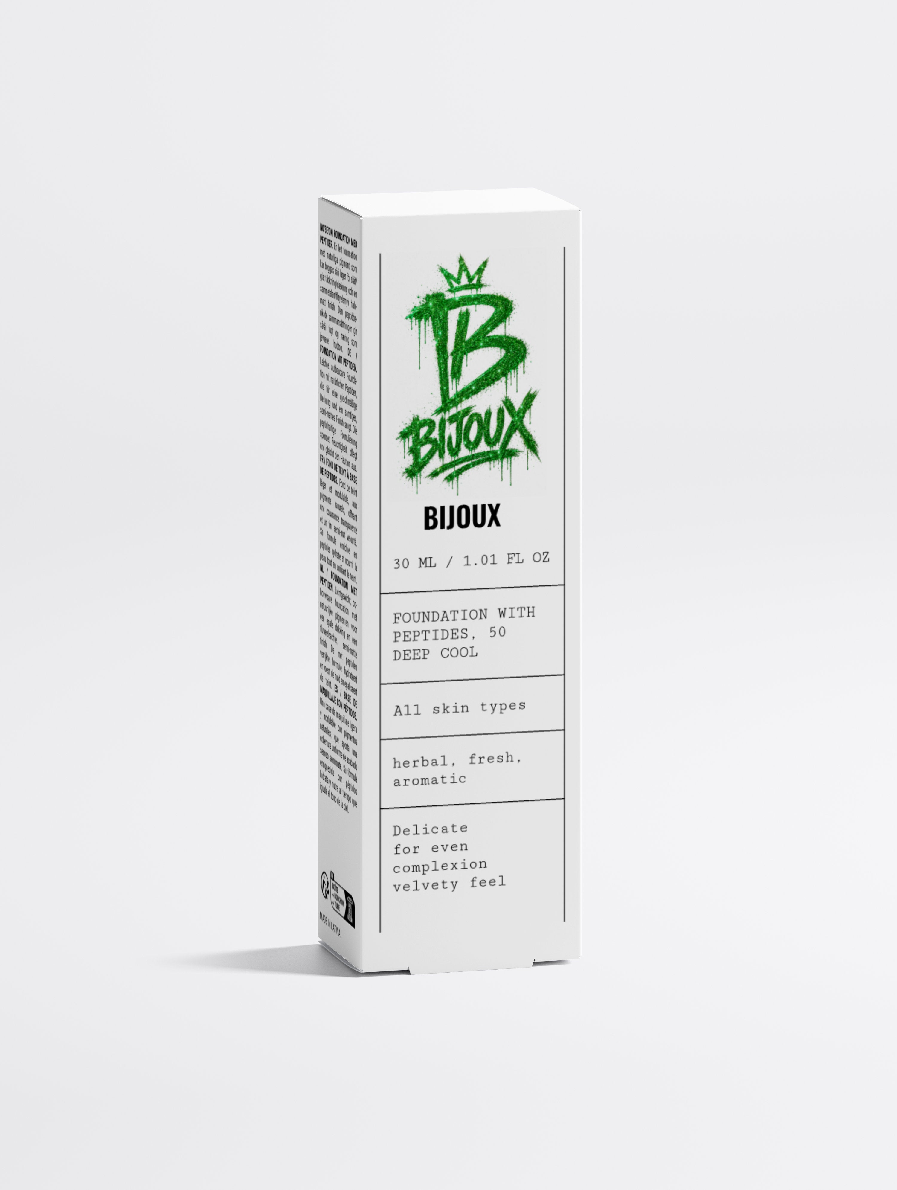 Foundation with Peptides, 50 Deep Cool
