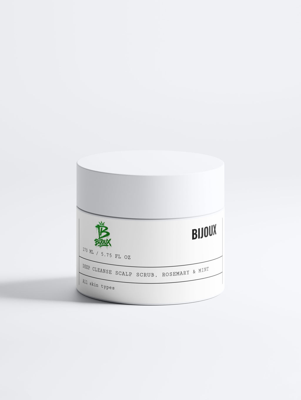 Deep Cleanse Scalp Scrub, Rosemary & Mint